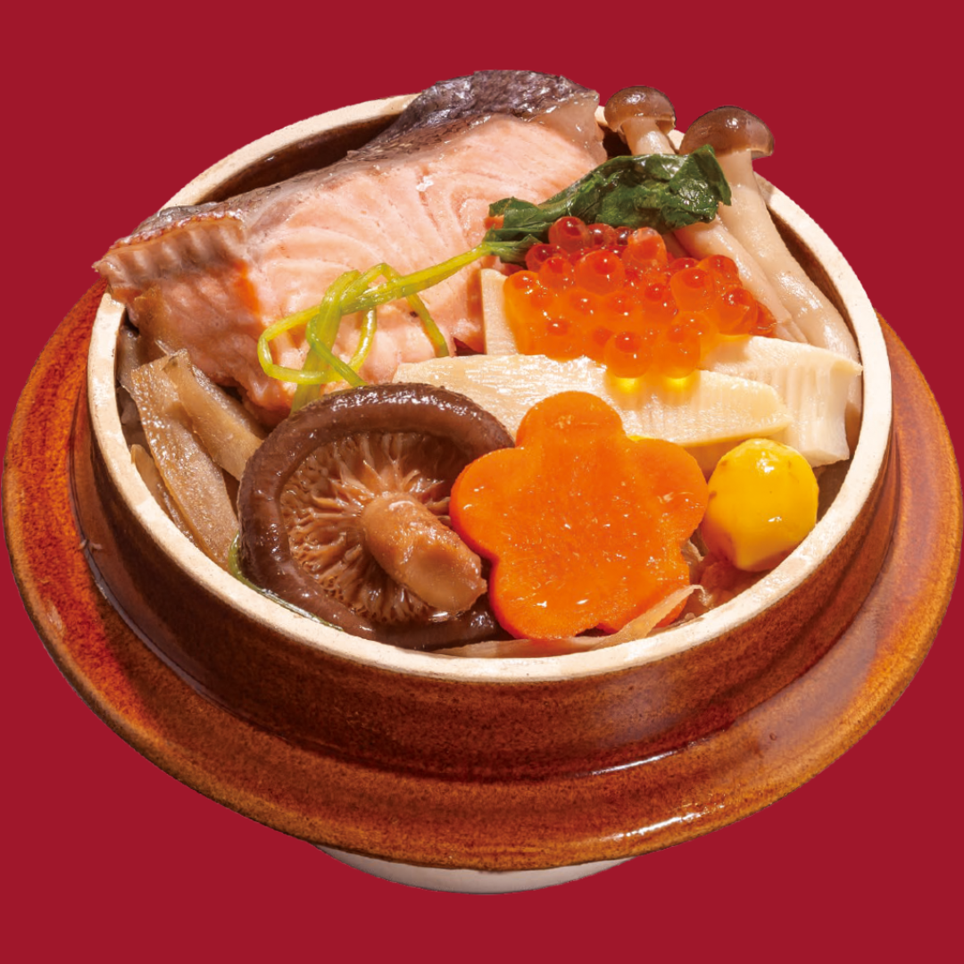 ふくいサーモン いくら鮭釜めし